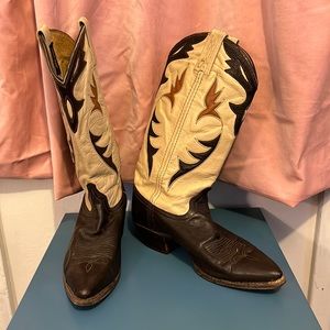 Vintage Dan Post Cowboy boots 7-1/2